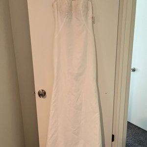 NWT LM Collection White Wedding Dress Size 8